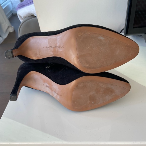 Banana Republic booties size 7US black - Picture 5 of 7